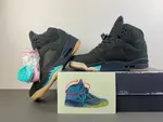 2026 Solefly x Air Jordan 5 Retro “Black/Aurora Green”  IU0734-001