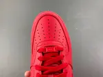 Men's Nike Air Force 1 '07 LV8 1 "Triple Red" University Red CW6999 600