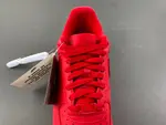 Men's Nike Air Force 1 '07 LV8 1 "Triple Red" University Red CW6999 600