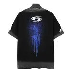 Hellstar Trendy Brand Pure Cotton T-Shirt Fabric: 32-count 250g washed combed double yarn pure cotton
