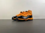 Air Jordan 11 Orange/Black Patent Leather Authentic Label 50, Style Code CT8012-700