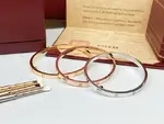 Cartier bracelet, no diamonds, classic design