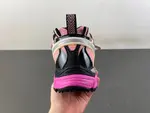 Off-White 24 Tri-Arrow Hiking Platform Chunky Shoes, Pink/Silver/Black