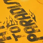 Hellstar Trendy Brand Pure Cotton T-Shirt Fabric: 32-count 250g washed combed double yarn pure cotton