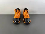 Air Jordan 11 Orange/Black Patent Leather Authentic Label 50, Style Code CT8012-700