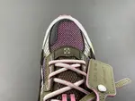 Off-White 24 Three-Arrow Hiking Platform Chunky Shoes, Pink, Black, Military Green