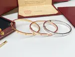 Cartier bracelet, no diamonds, classic design