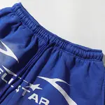 Hellstar  Shorts, Cement Print Distressed Loose Casual Shorts for Men and Women