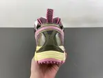 Off-White 24 Three-Arrow Hiking Platform Chunky Shoes, Pink, Black, Military Green