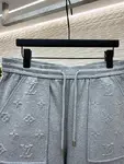 LOUIS VUITTON Stand Collar Embossed Letter Trousers