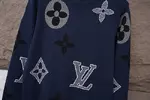 LV Intarsia Crew-Neck Wool Sweater
