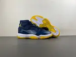 Air Jordan 11 Retro Legend Blue, White, Midnight Blue, White, and Yellow (Style Code: AT7802-115)