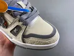 Louis Vuitton LV trainer, beige-grey, reflective LV collaboration.