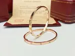 Cartier bracelet, no diamonds, classic design
