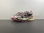 Off-White 24 Three-Arrow Hiking Platform Chunky Shoes, Pink, Black, Military Green