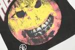Hellstar Studios Evil Smile Short Sleeve Tee Shirt Washed Black