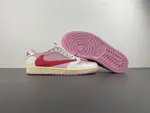 Travis Scott × AJ1 Low "Shy Pink" IQ7604-101