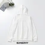 Burberry 100% Cotton Sweatshirt with Fleece Terry Cloth - High-Quality Hooded Sweatshirt