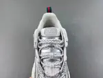 Gucci Cub3d Sneakers "Silver-White Demetra" – Style No. 819709-FAEIV-8149 (Authentic)