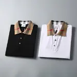 Burbe*ry New Collared Short-Sleeve Polo Shirt