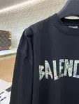 Balenciaga Graffiti Tape Crew Neck Long Sleeve