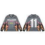 HELLSTAR Mesh Panel Long-Sleeve Undershirt - Hellstar