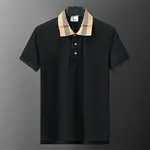 Burbe*ry New Collared Short-Sleeve Polo Shirt