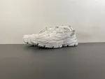 Off-White 24 Three-Arrow Hiking Platform Chunky Shoes, All White