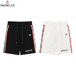 Moncler small label custom webbing printed shorts