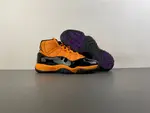 Air Jordan 11 Orange/Black Patent Leather Authentic Label 50, Style Code CT8012-700