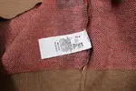 Burberry check wool blend crew neck knit sweater