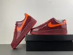 Nike Air Force 1 Low 'Patent Leather Dark Team Red'“  IO4489-601