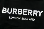 Burberry 100% Cotton Sweatshirt with Fleece Terry Cloth - High-Quality Hooded Sweatshirt