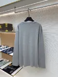 Chrome Hearts Patchwork Henley Collar Waffle Sweatshirt