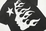 Hellstar Studios Evil Smile Short Sleeve Tee Shirt Washed Black