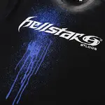 Hellstar Trendy Brand Pure Cotton T-Shirt Fabric: 32-count 250g washed combed double yarn pure cotton