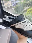 Rick Owens — Extreme Strappy Birkenstock Slides