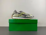 Bottega Veneta Orbit “Biliard Green Silver”755915 V2X40 9561