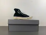 Balenciaga Paris High 'Destroyed - Black Distressed Denim' 688756-W3RCL-1095