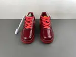 Nike Air Force 1 Low 'Patent Leather Dark Team Red'“  IO4489-601