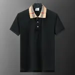 Burbe*ry New Collared Short-Sleeve Polo Shirt