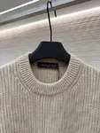 LOUIS VUITTON Three-Flower Crew Neck Sweater