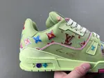 Louis Vuitton LV Trainer — Grass Green with Sequin Lettering (LV Collaboration) — Original Version (X2)