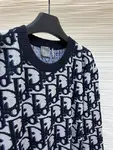 Dior wool-cotton blend printed long-sleeved shirt