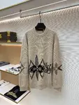 LOUIS VUITTON Three-Flower Crew Neck Sweater