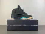 2026 Solefly x Air Jordan 5 Retro “Black/Aurora Green”  IU0734-001