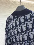 Dior jacquard zip-up cardigan