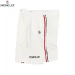 Moncler small label custom webbing printed shorts
