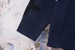LV Intarsia Crew-Neck Wool Sweater