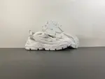 Off-White 24 Three-Arrow Hiking Platform Chunky Shoes, All White
